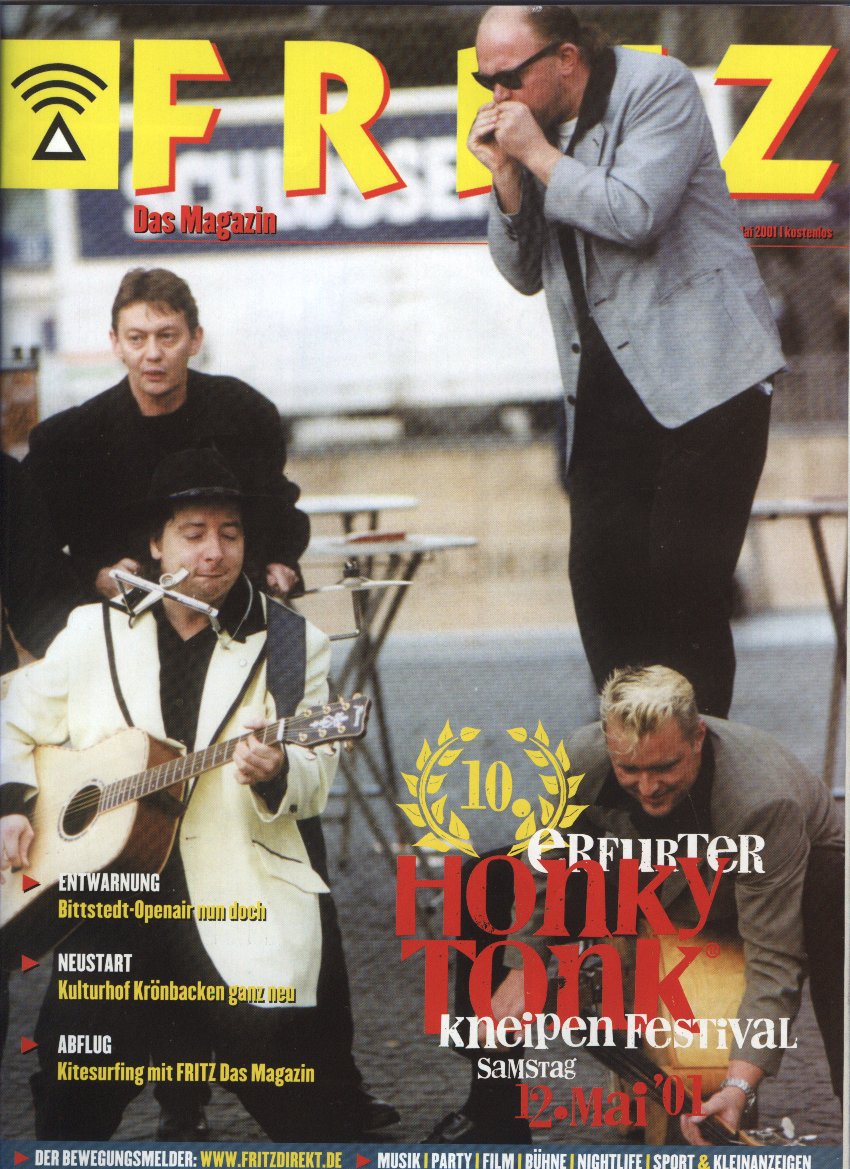 Nixon als Strassenmusikanten auf dem Honky Tonk in Dortmund